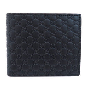 GUCCI Black Leather Wallet